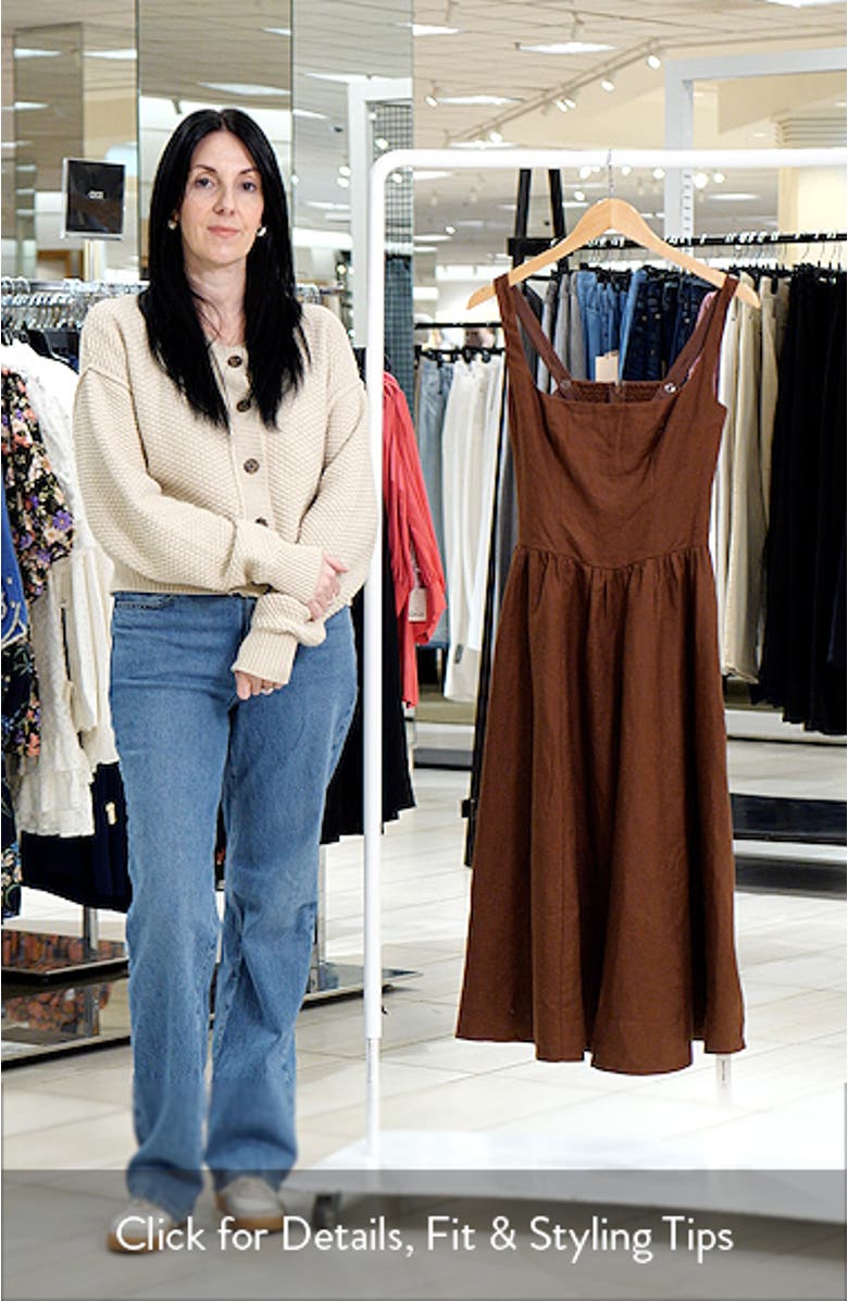 Janu Linen Sundress, sales video thumbnail