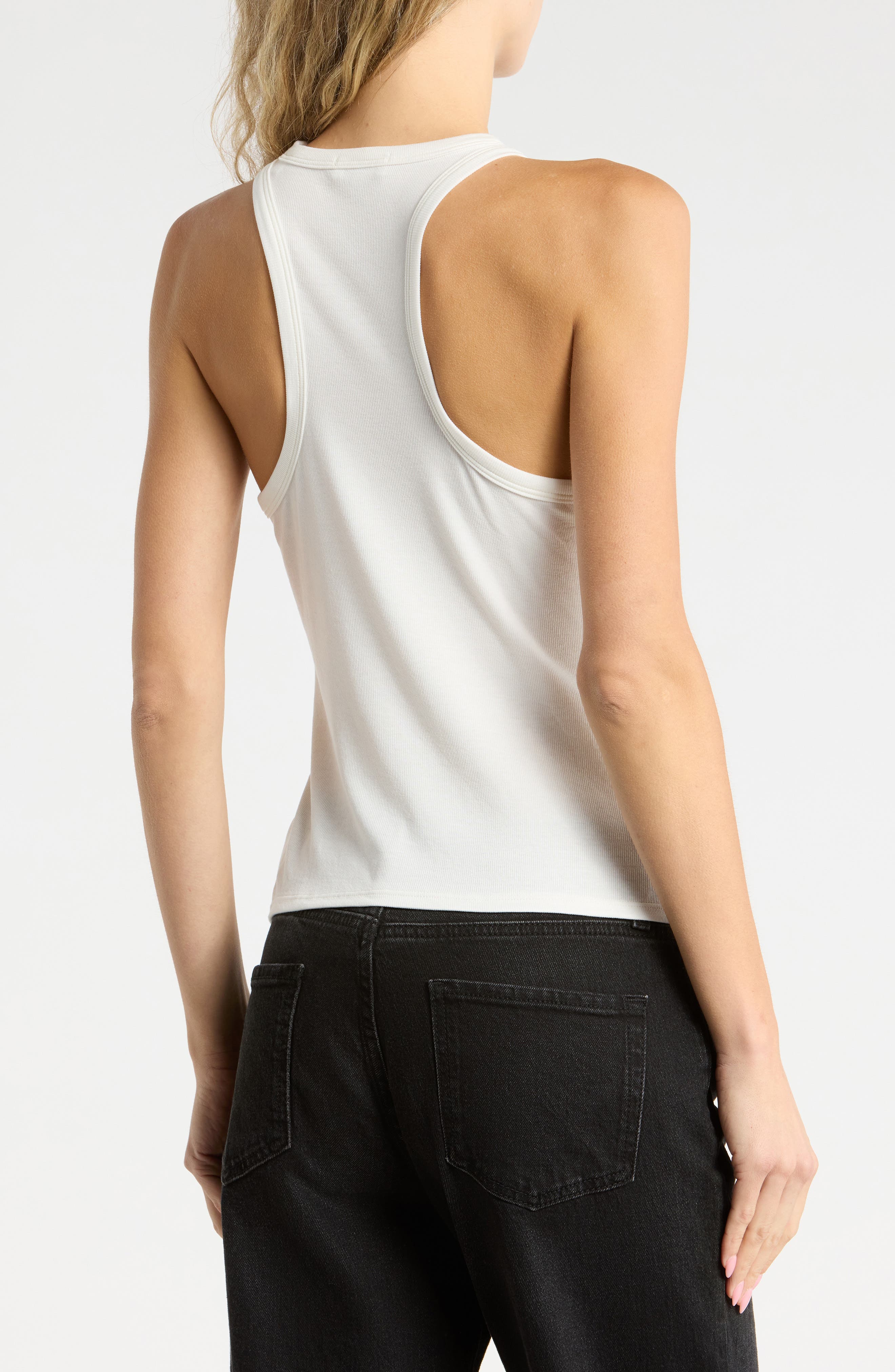 A.L.C. Dean Rib Racerback Tank (Women) | Nordstromrack