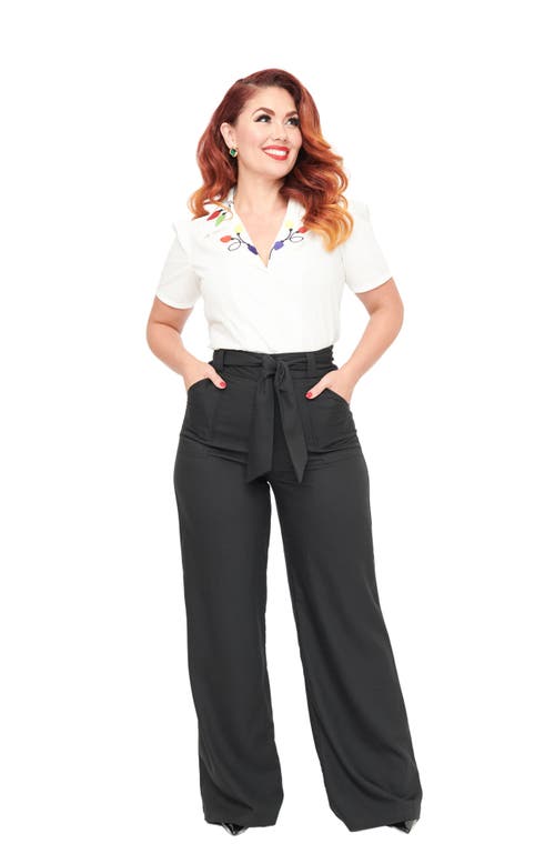 UNIQUE VINTAGE UNIQUE VINTAGE 1950S WIDE LEG TROUSERS 