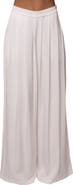 JLUXLABEL Clara Wide Leg Pleated Trousers