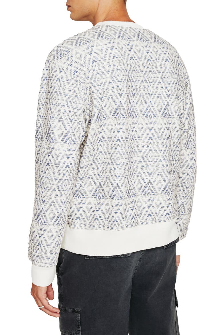 Arc Sweatshirt, Alternate, color, DIAMOND CHEVRON BLUE MULTI