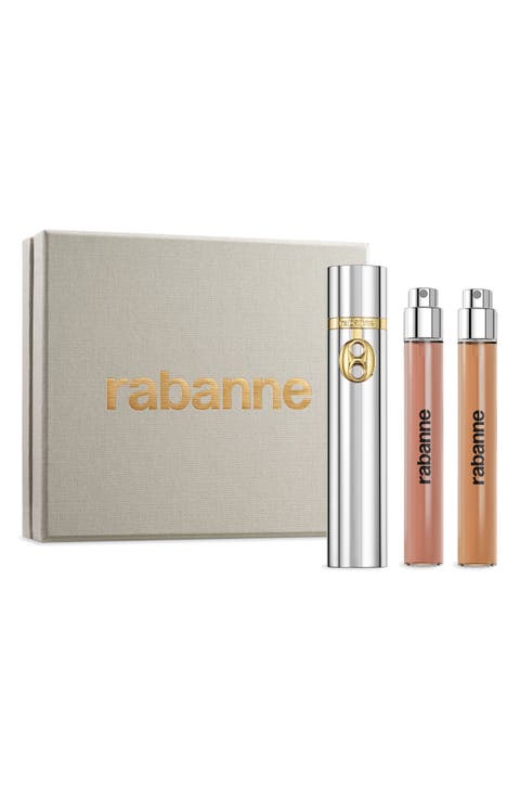 La Collection Rabanne Travel Spray Set - Rose 1969 & Armure Mara