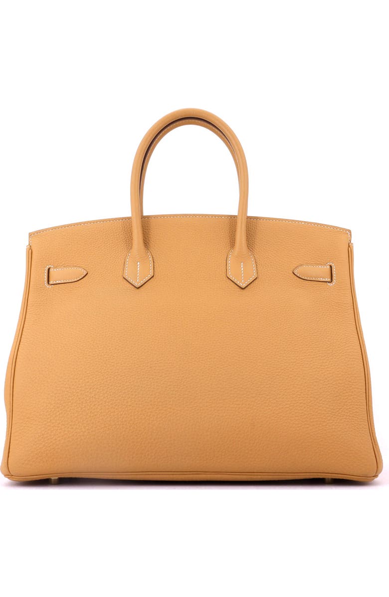 Pre-Owned Hermes Birkin Handbag Brown Togo with Gold Hardware 35, Alternate, color, Natural Sable