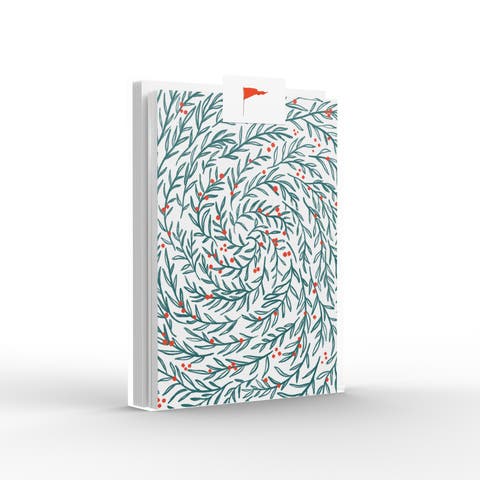 Wreath Swirl Greeting Card Pack Set (8 ct.)