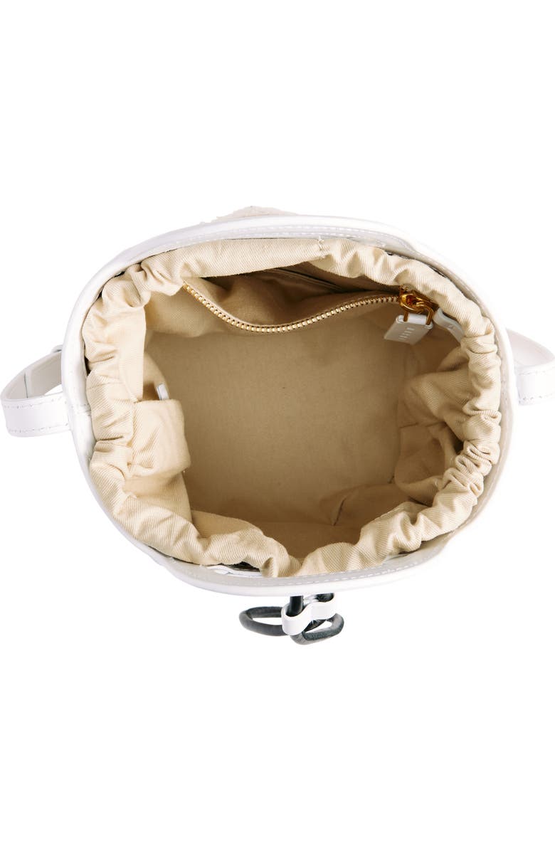 Marni Mini Tropicalia Faux Raffia Bucket Bag, Alternate, color,