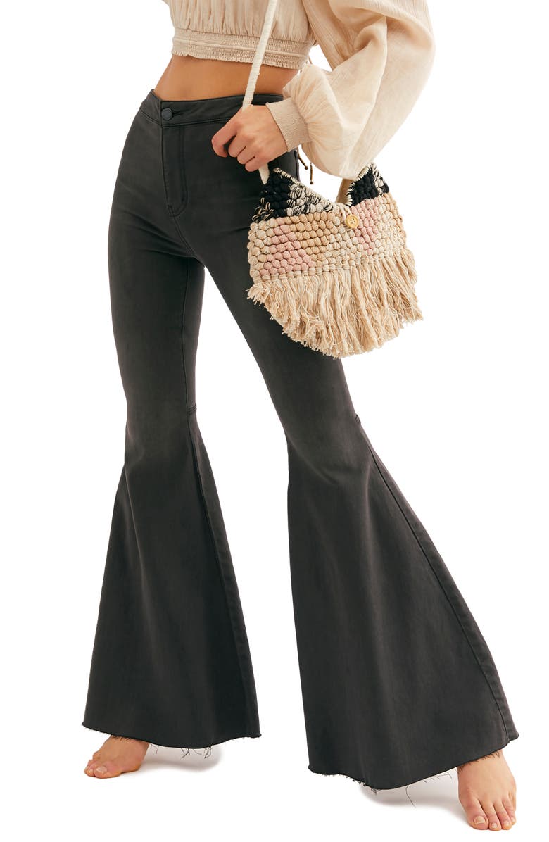 Free People We the Free High Waist Flare Jeans, Main, color,