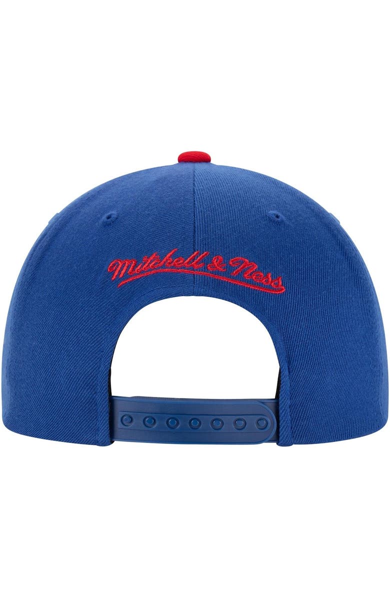 Mitchell & Ness Men's Mitchell & Ness Royal/Red LA Clippers Two-Tone Wool Snapback Hat, Alternate, color, Royal