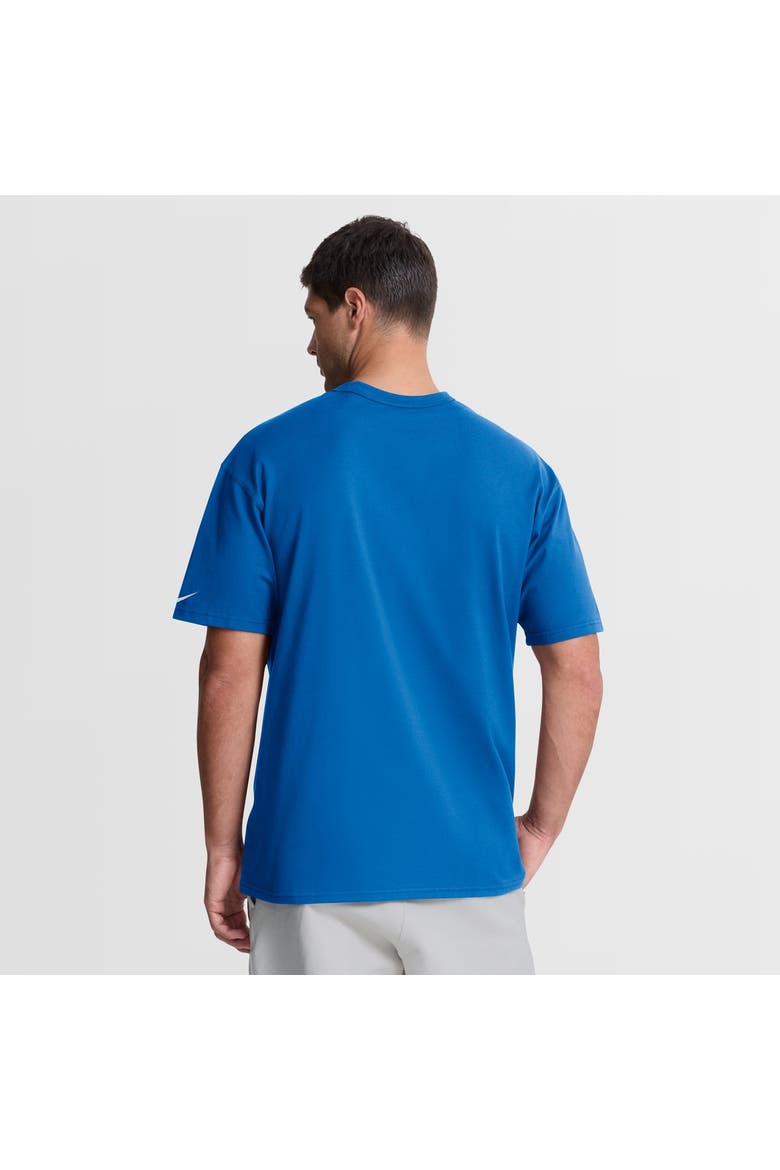 Men's Nike Blue Detroit Lions The Forward Heavyweight Max90 T-Shirt, Alternate, color, Blue