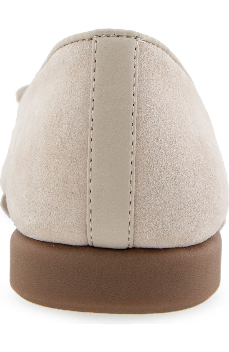 Aerosoles Novia Ballet Flat, Alternate, color, Stone Suede