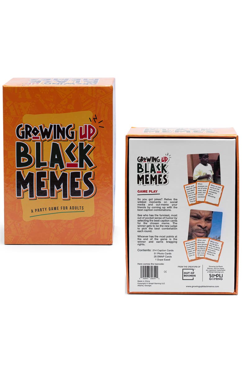 Growing Up Black Memes Black Memes A Party Game For Adults, Come Up With The Best Captions Ages 17+, Alternate, color, Multicolored