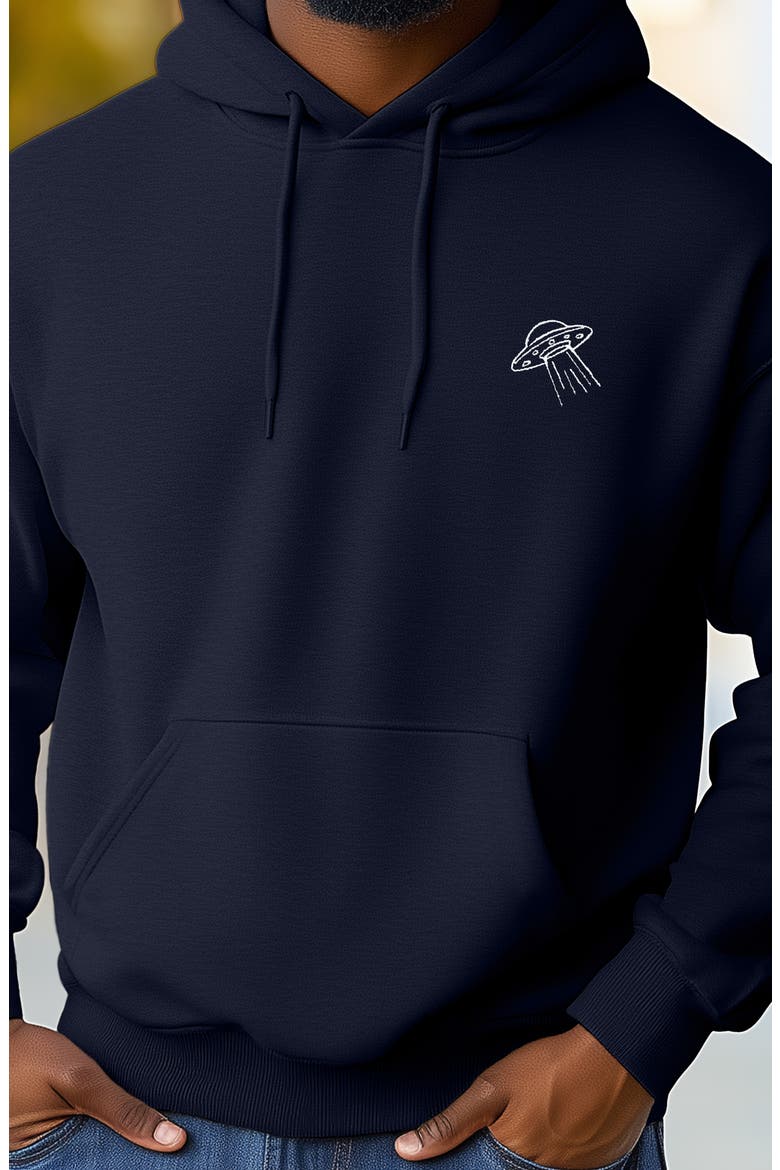UFO Hoodie, Alternate, color, Navy Blue