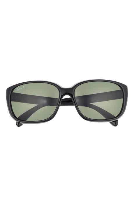 Ray-Ban 58mm Polarized Gradient Square Sunglasses