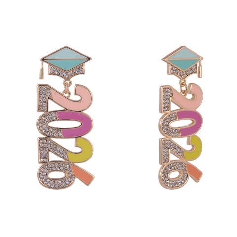 2026 Graduation Earrings