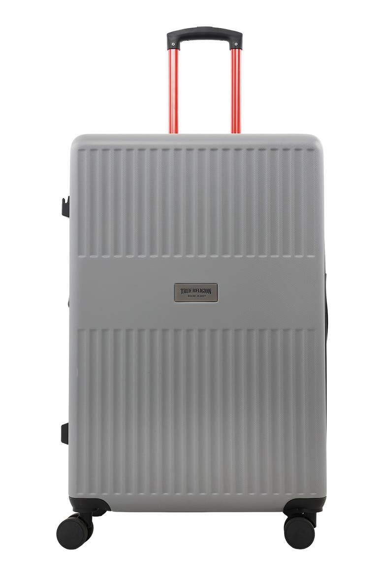 30 Inch Hardside Spinner Suitcase, Main, color, SILVER