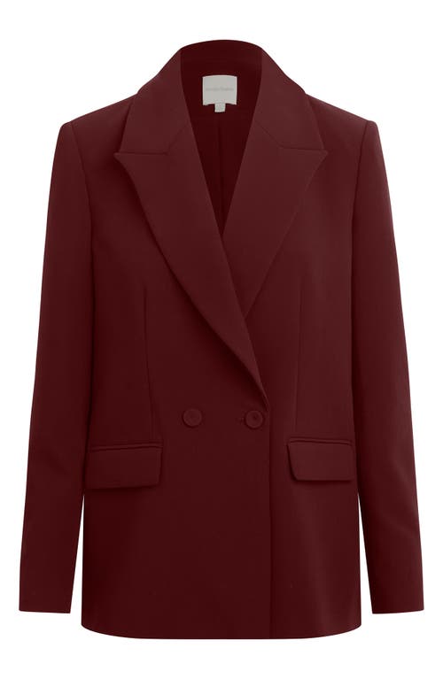Favorite Daughter The Suits You Blazer In Burgundy
