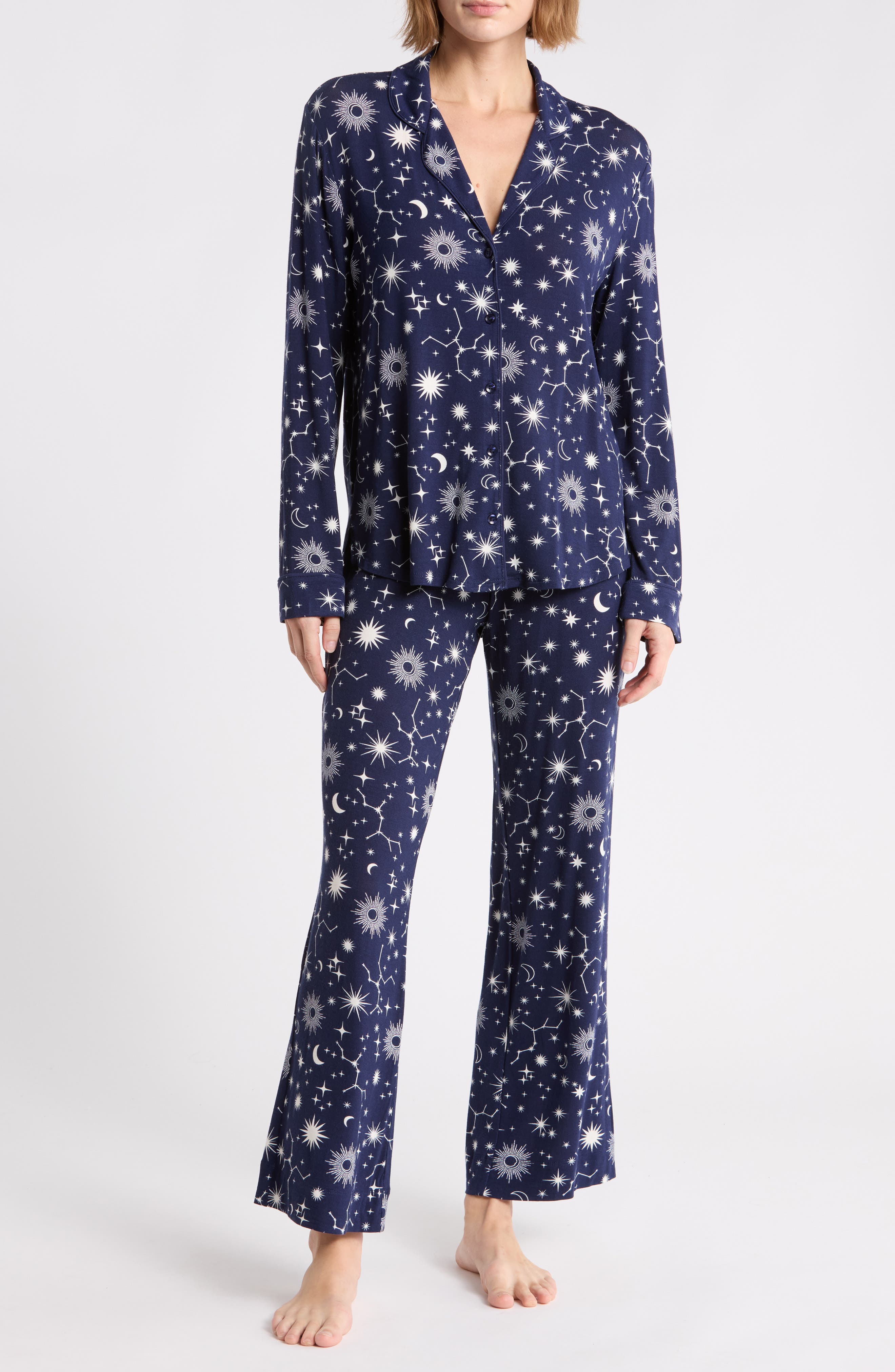 NAVY- IVORY WINTER CELESTIAL
