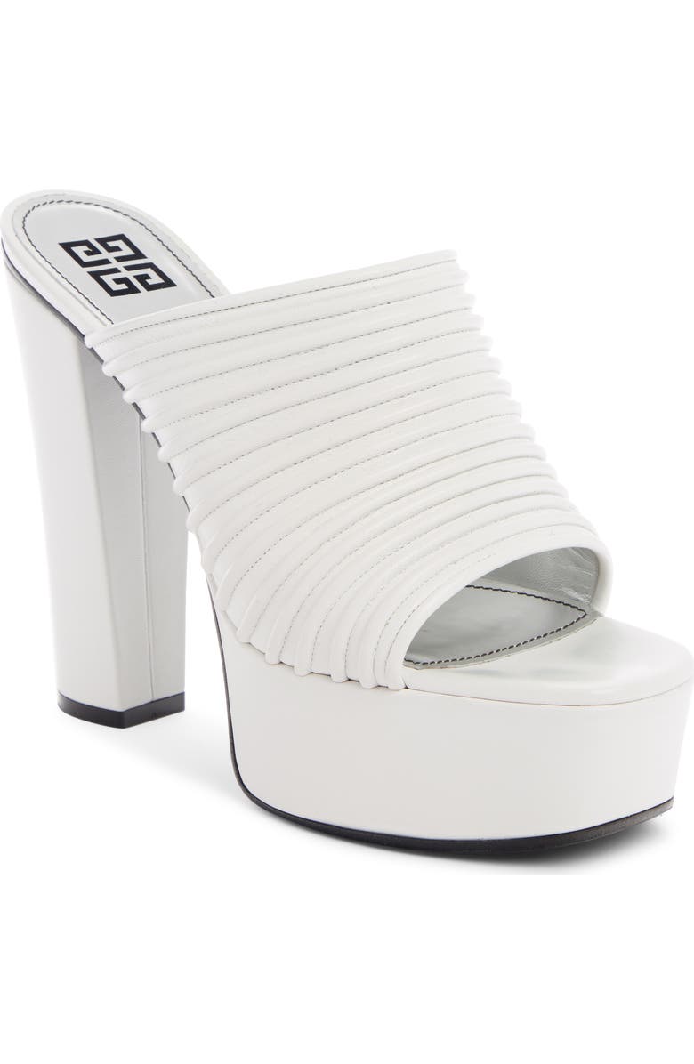 Givenchy Look Book Platform Mule, Main, color,