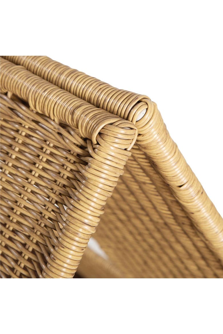 Wicker House Tent, Alternate, color, Brown