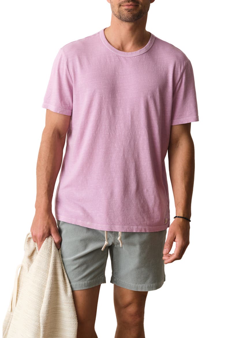 Relaxed Hemp Cotton T-Shirt, Main, color, PASTEL LAVENDER