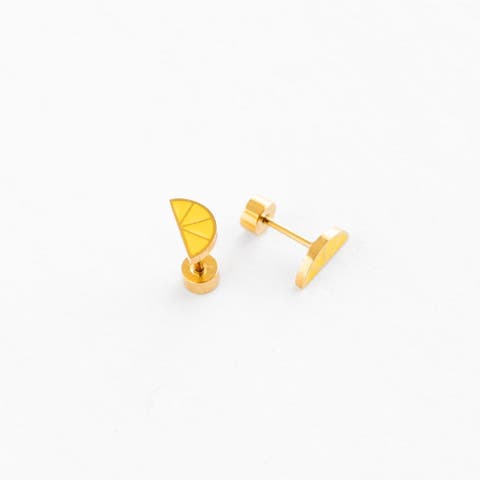 Lemon Stud Earrings