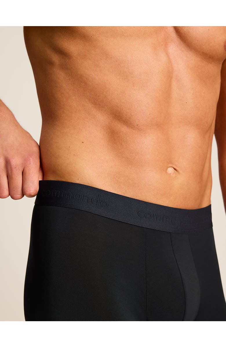 Commando Classic Boxer Brief 3-Pack, Alternate, color, Black