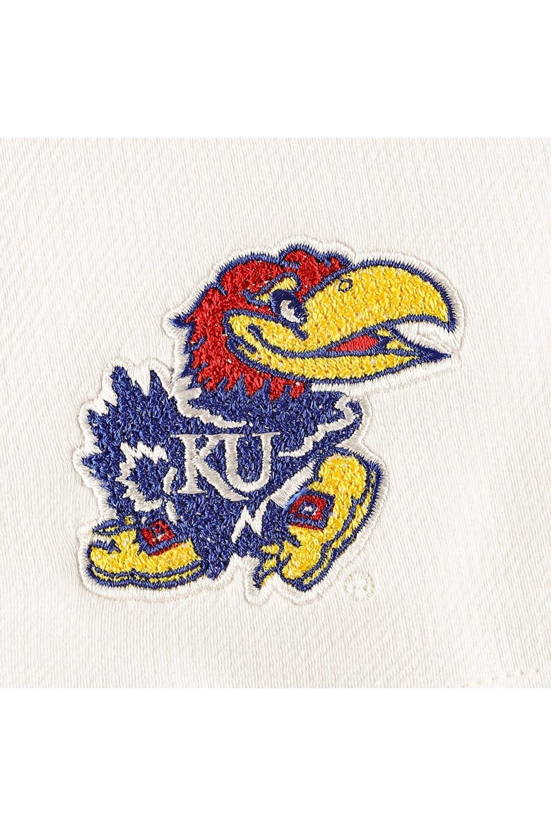 Men's adidas Cream Kansas Jayhawks Zero Dye AEROREADY Shorts, Alternate, color, Cream
