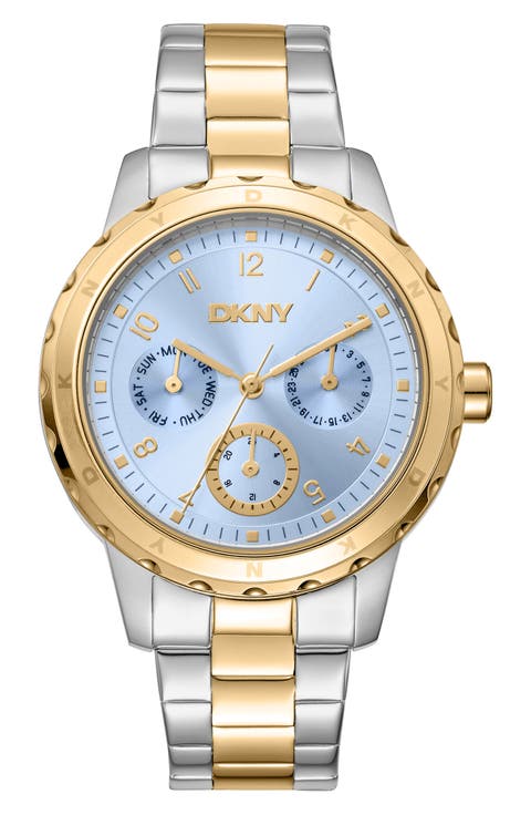 Active Multi-Function Two-Tone Bracelet Watch, 38mm