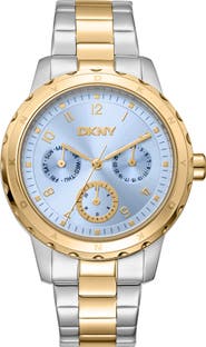DKNY Active Multi-Function Two-Tone Bracelet Watch, 38mm