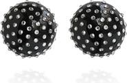 Saulė Label Gaia Jet Midi Earrings
