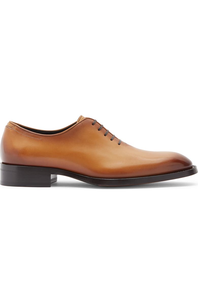 BOSS Rill Leather Oxford, Alternate, color, Med Brown
