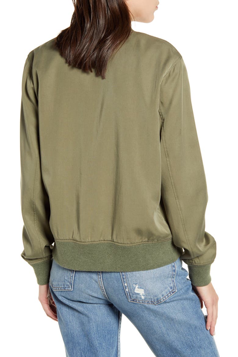 Aloha Reversible Bomber Jacket, Alternate, color, PACIFIC ATOLL