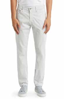 AG Everett Stretch Sateen Slim Straight Pants