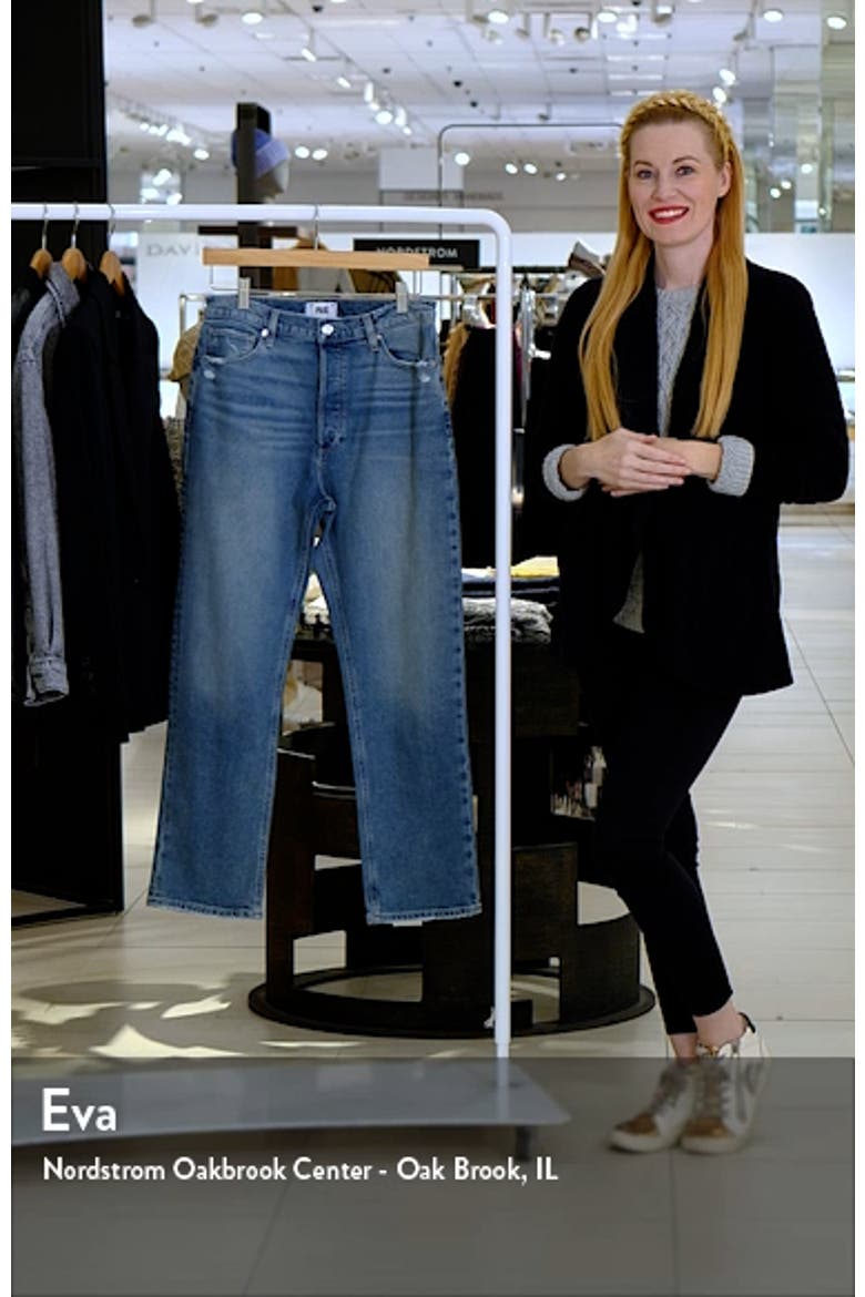 Sawyer High Waist Straight Leg Jeans video