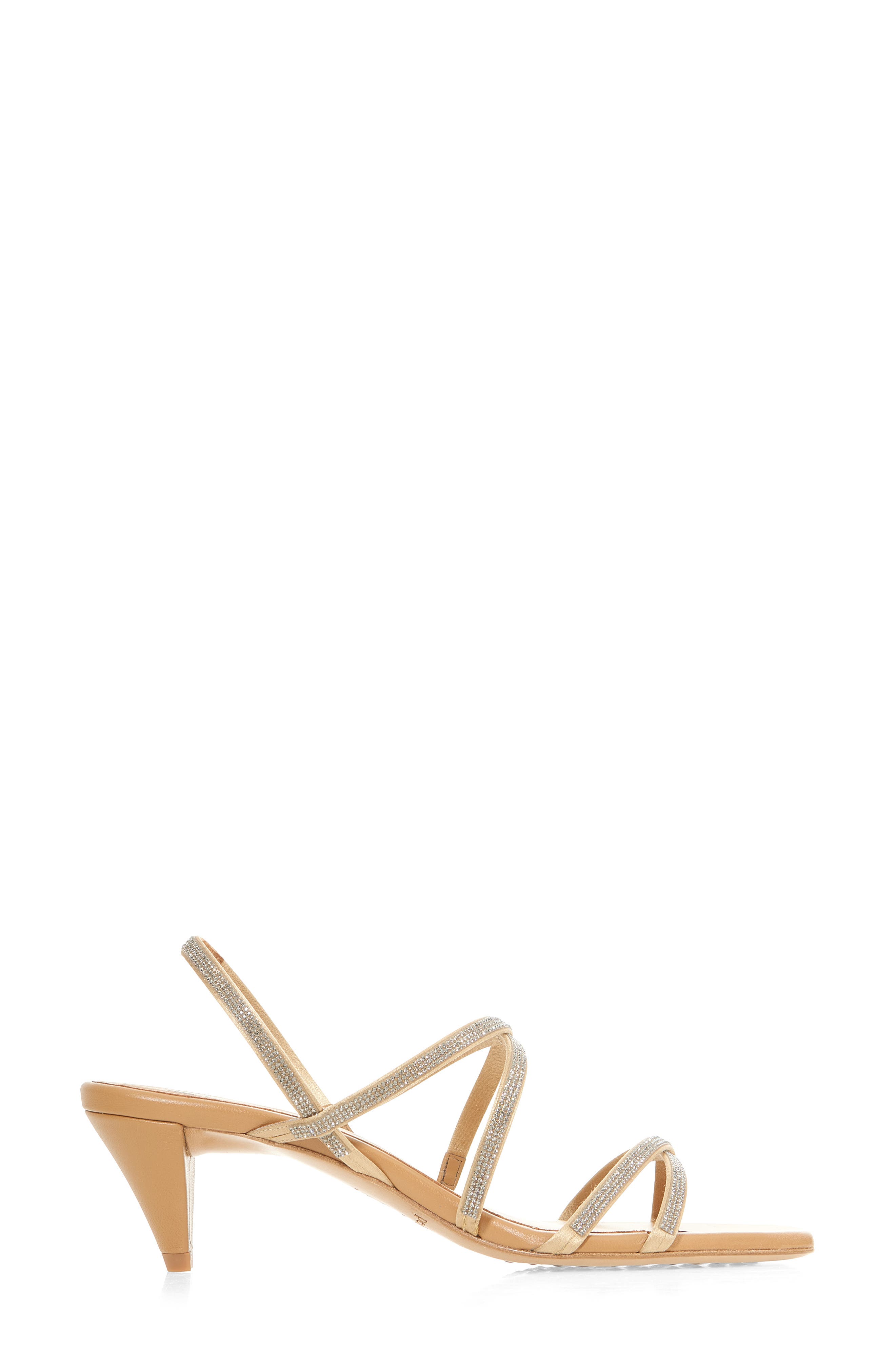Pedro Garcia Aday Slingback Sandal, Alternate, color, Brulee Satin