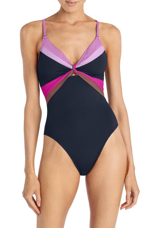 Billie Knotted One-Piece Swimsuit