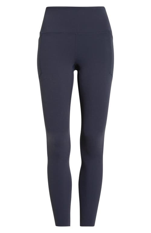 Free Fly All Day Pocket 7/8 Leggings In Blue