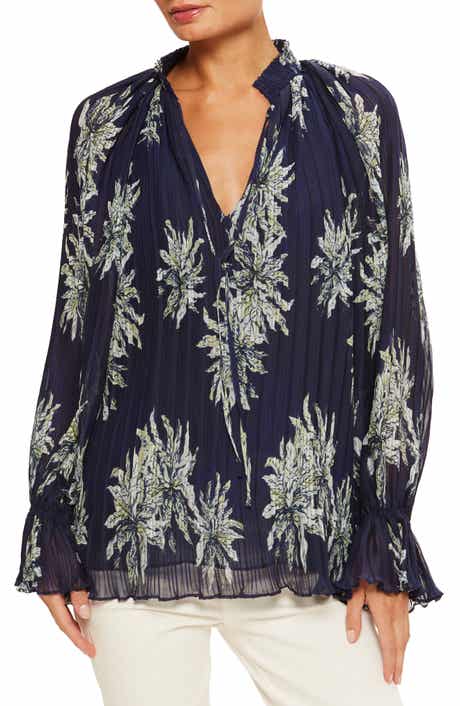 Ramy Brook Kassie Floral Print Top