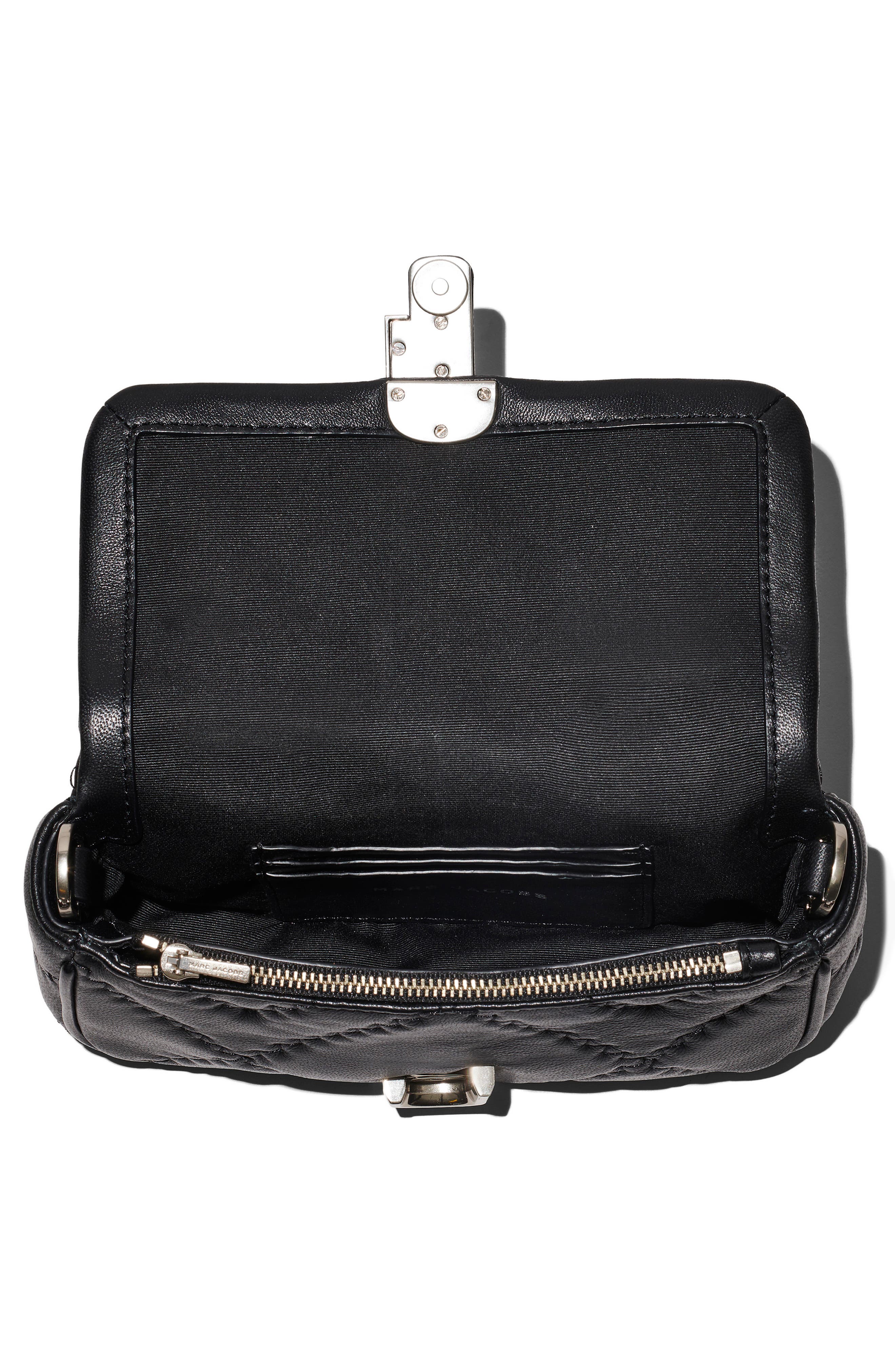 Marc Jacobs The Quilted Leather J Marc Mini Bag, Alternate, color, 