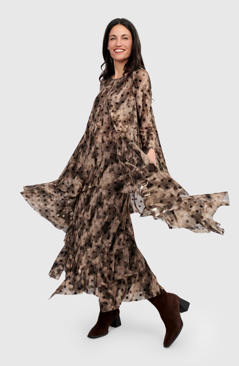 Alembika Wend Mesh Skirt, Alternate, color, Aquarelle