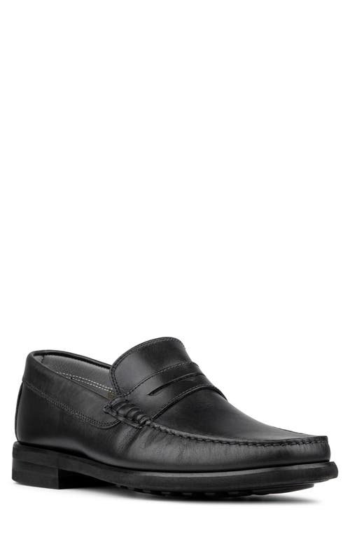 Donald Pliner Penny Loafer In Black