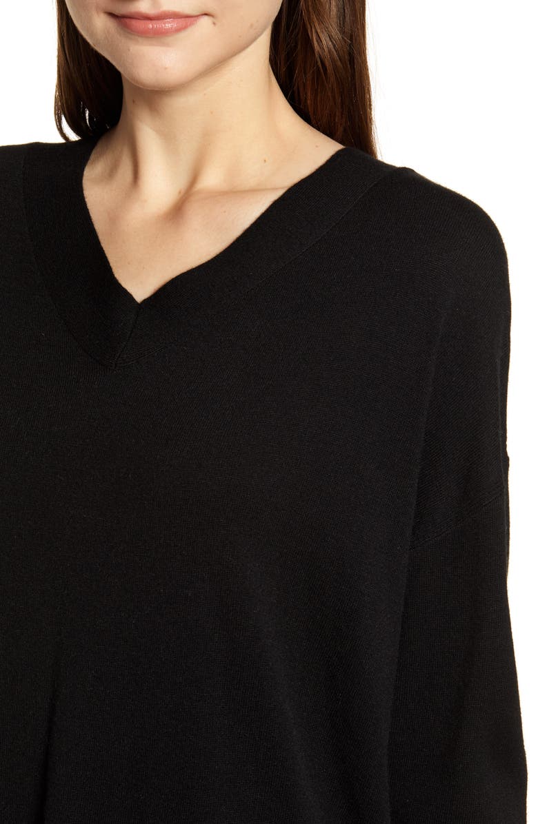 Chelsea28 V-Neck Sweater, Alternate, color, 
