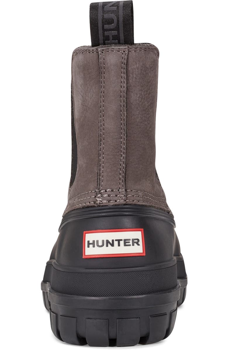 Hunter Suffolk Waterproof Insulated Boot, Alternate, color, Black/ Smoked Pearl