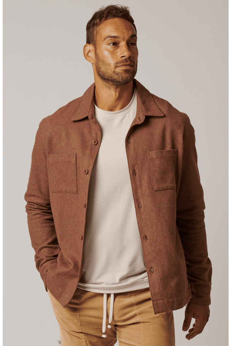 Sequoia Button Up Shirt, Alternate, color, Redrock