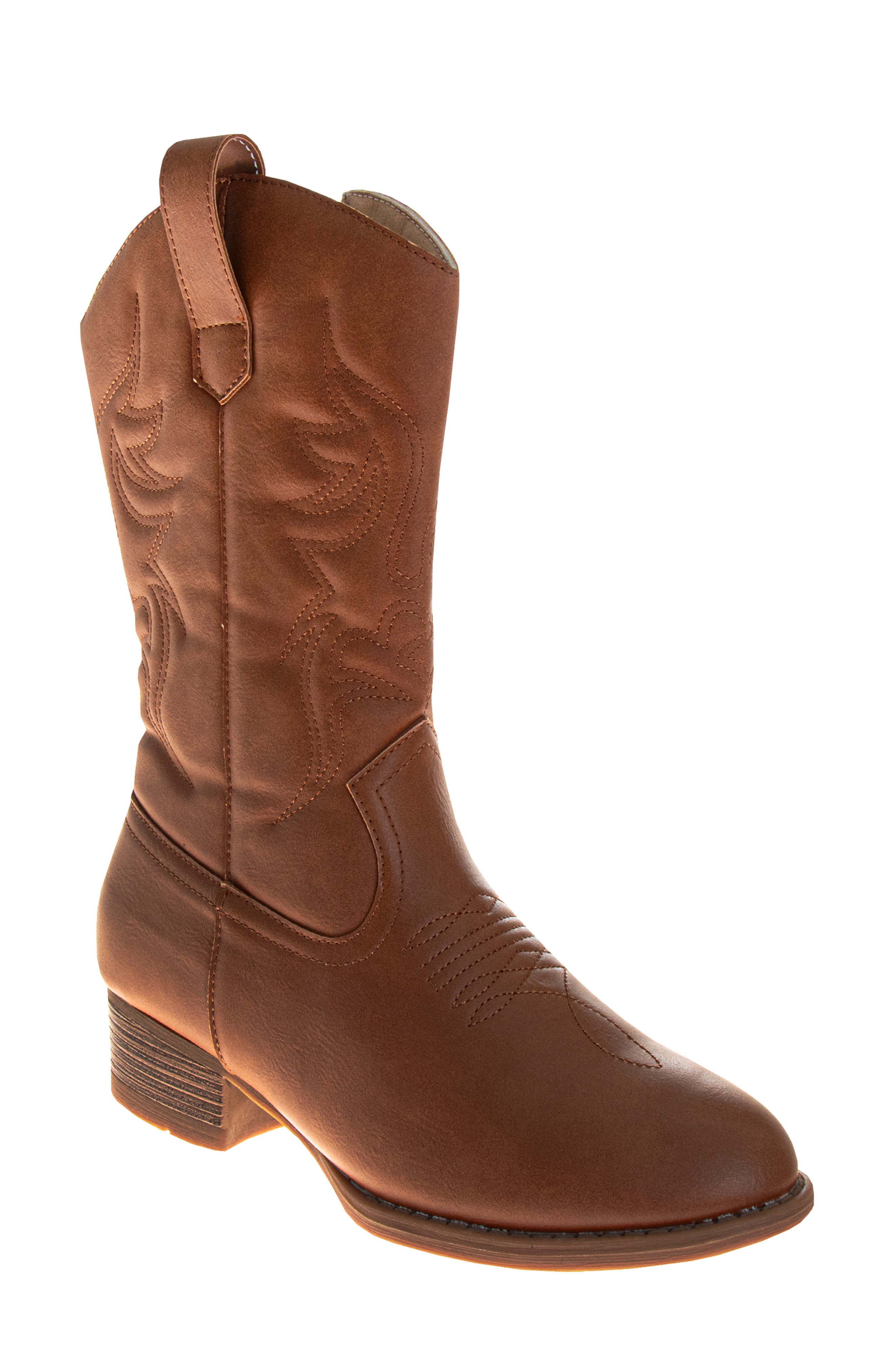 Western Boot, Main, color, TAN