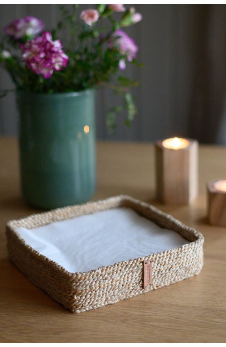 Others Trade for Hope Napkin Box, Alternate, color, Natural