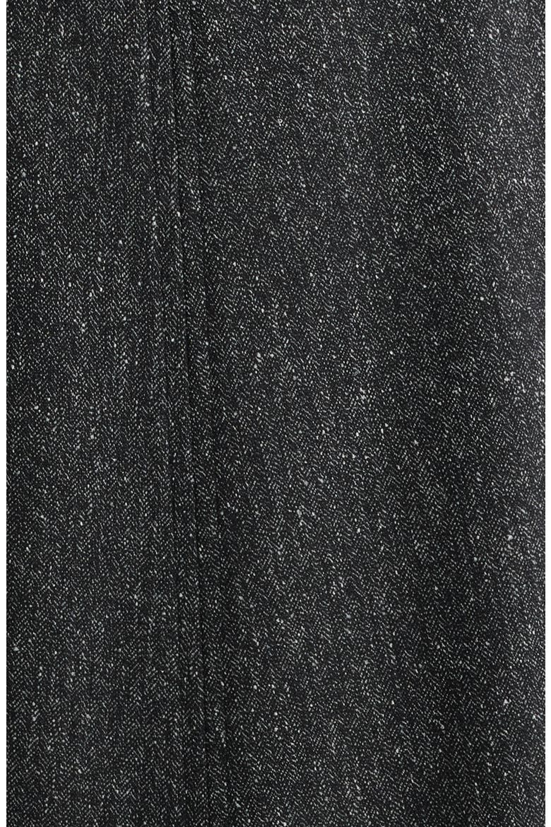 Belted Sleeveless Midi Dress, Alternate, color, SALT PEPPER