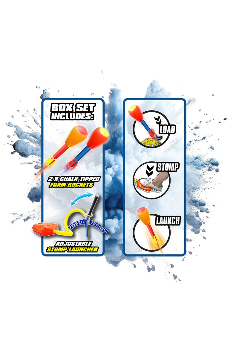 Lanard Chalkie Chalk Rocket 2 Foam Chalk Rockets, 6+, Alternate, color, Multicolored