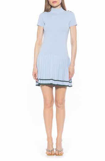 Alexia Admor Devika Pleated Knit Dress