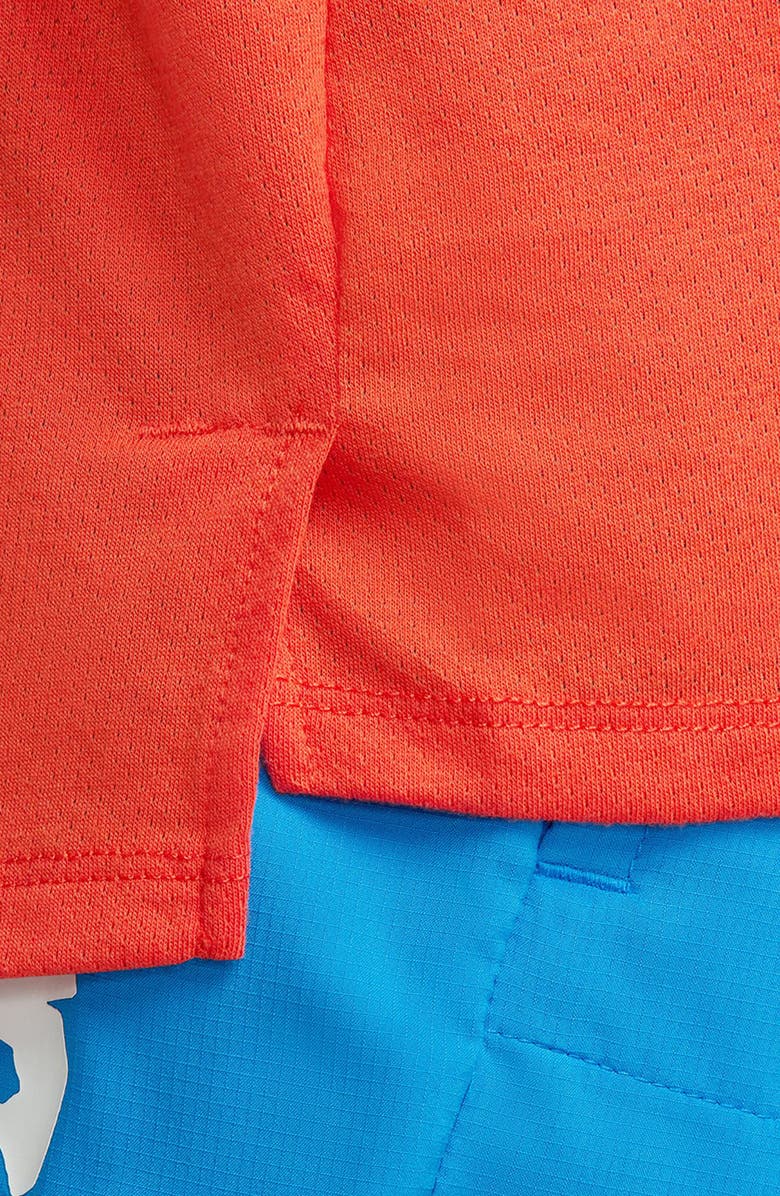 Nike Dri-FIT Rise 365 Running Graphic T-Shirt, Alternate, color, Cosmic Clay/ Summit White