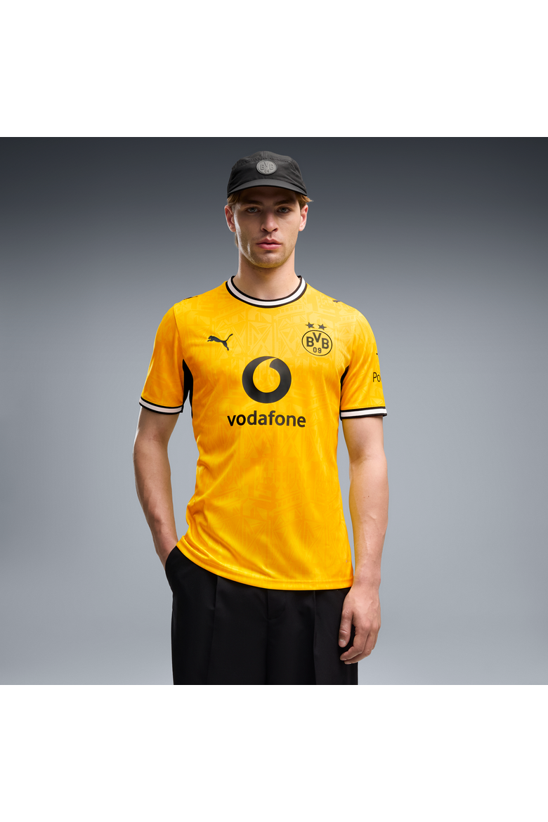 Men's Puma  Yellow Borussia Dortmund 2026/27 Home Replica Jersey, Main, color, Yellow